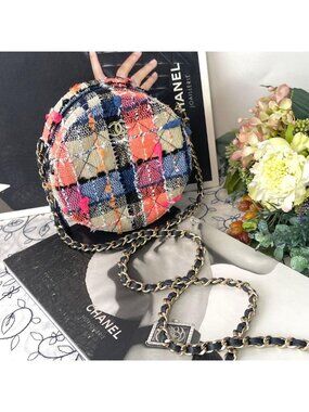 Chanel Round Mini Classic Chain Shoulder Bag